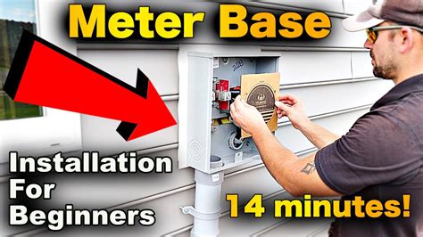 meter base installation instructions